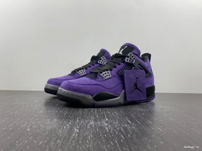 AJ102-100213 JORDAN   4 RETRO PURPLE AIR 1213